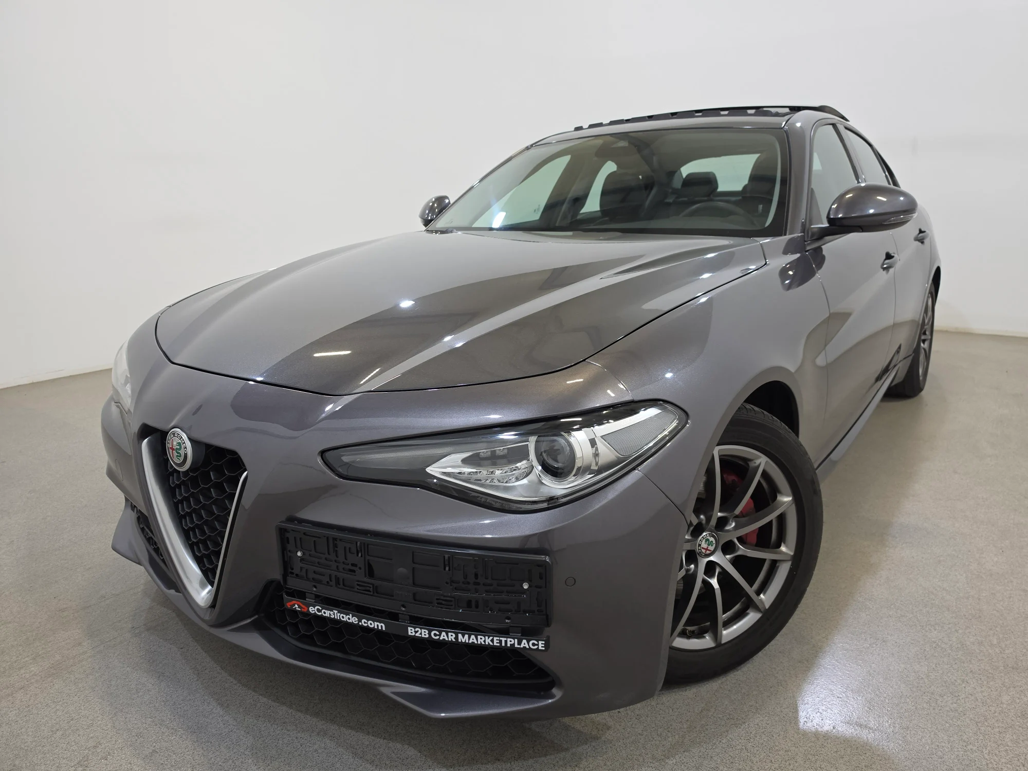 Alfa Romeo Giulia 2.2 JTDm 150Hp Aut. Pano LED-Xenon Navi-Pro 1/2 Leather KeylessGo Klima PDC ...